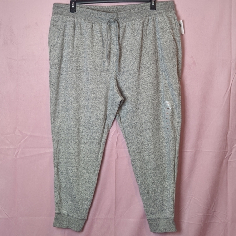 Old Navy Heather Gray Drawstring Waist Sweatpants with Pockets Size 4X